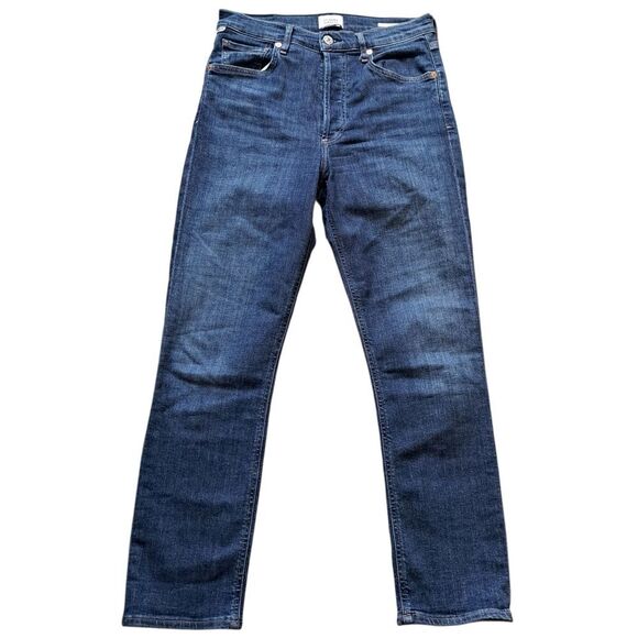 Citizen Of Humanity Premium Vintage Jolene High Rise Dark Blue Size 28 - Picture 1 of 14